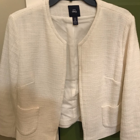 GAP woven blazer with pockets - Picture 2 of 6